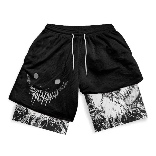 Anime Compression Shorts