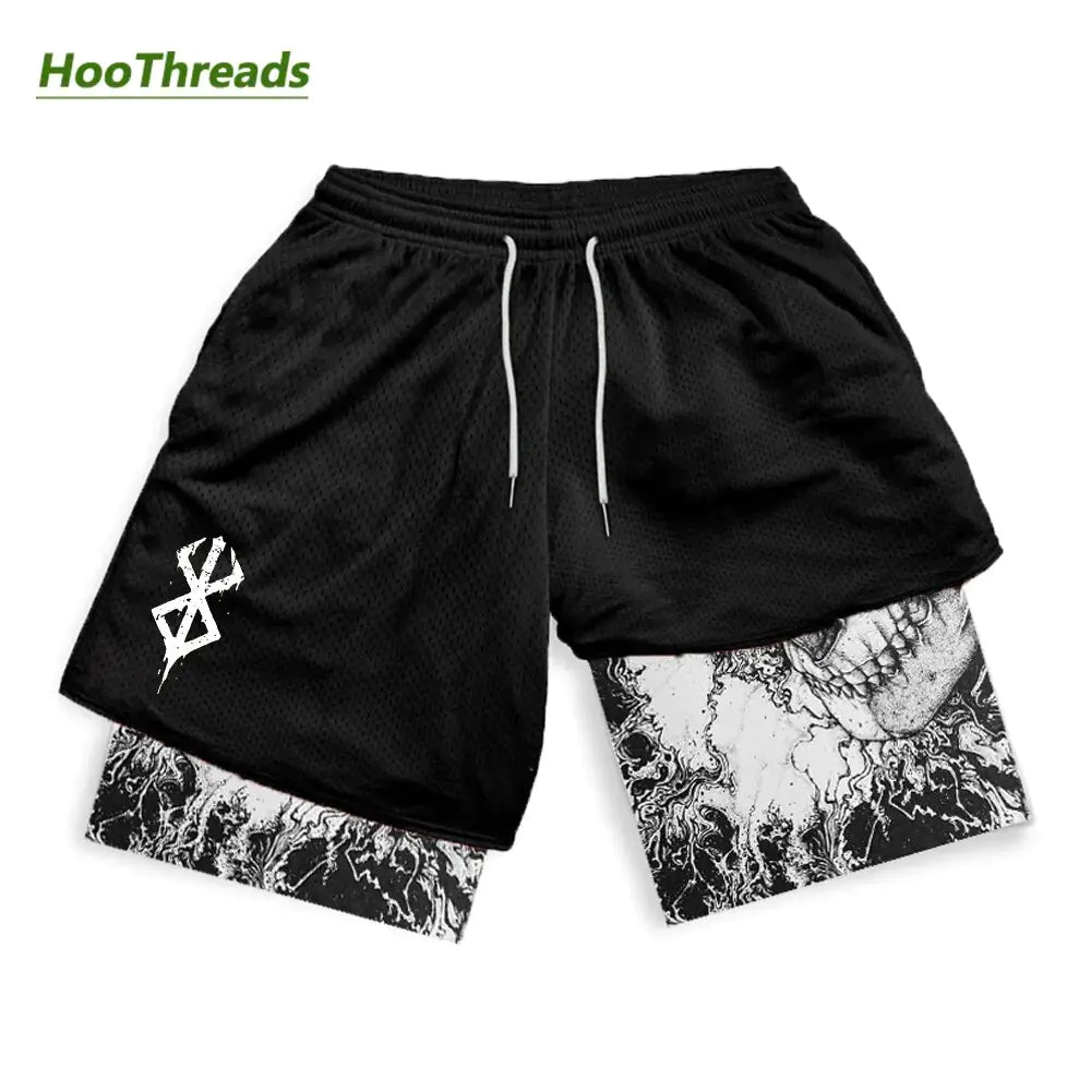 Anime Compression Shorts