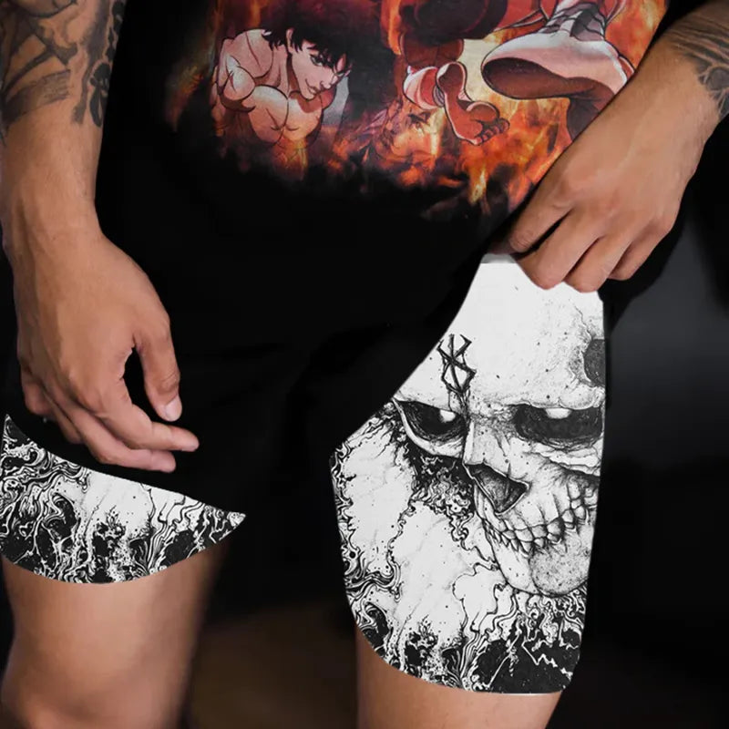 Anime Compression Shorts